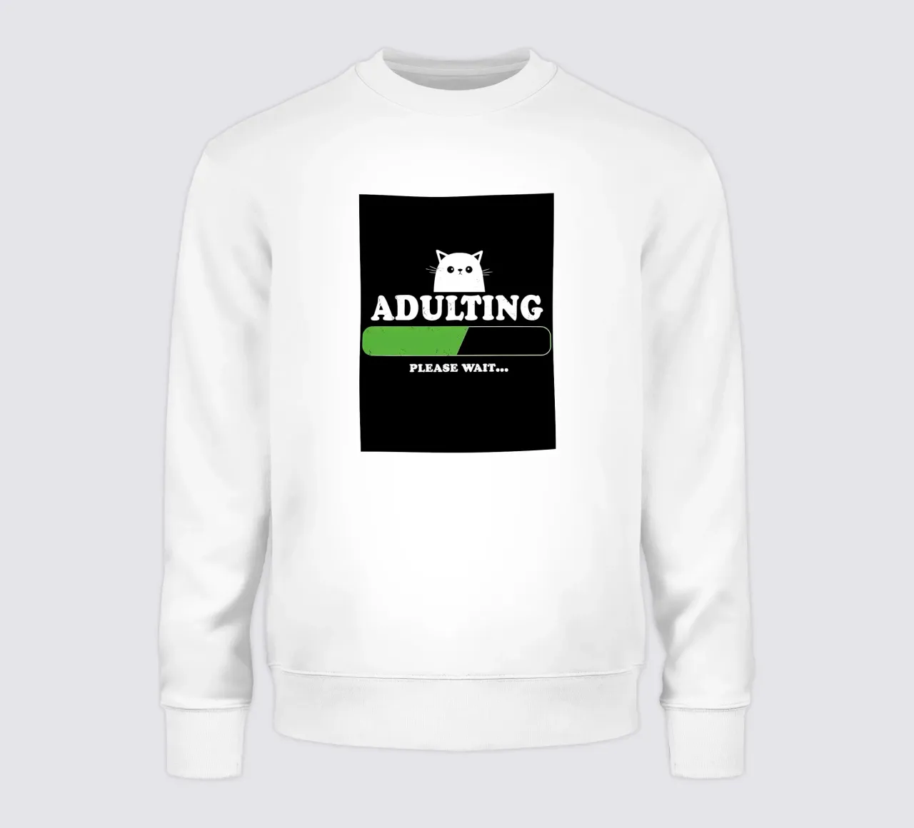 Adulting - Aspettare per favore... felpa da Arjun
