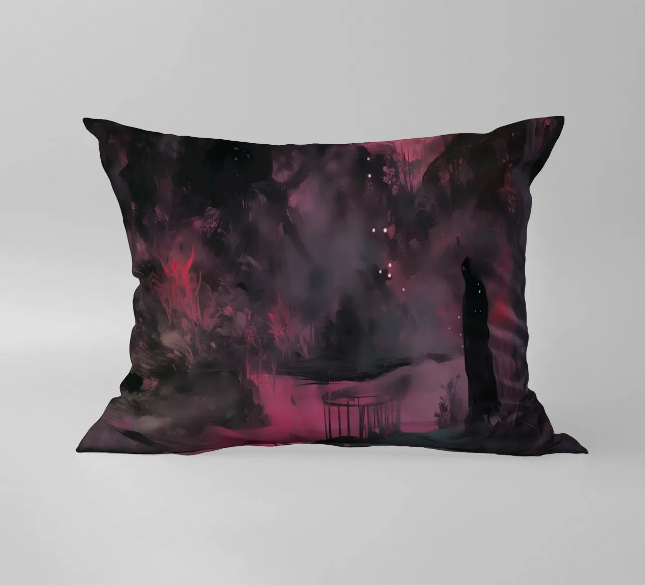 Dark Bloom No 07 cuscino da treechild