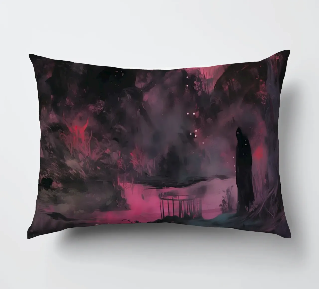 Dark Bloom No 07 cuscino da treechild