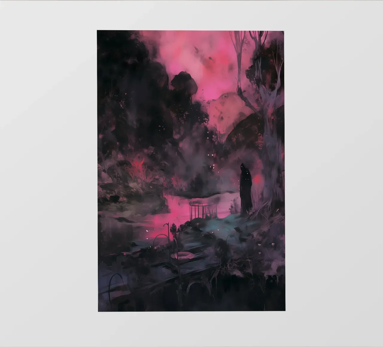 Dark Bloom No 07 telo in pvc da treechild
