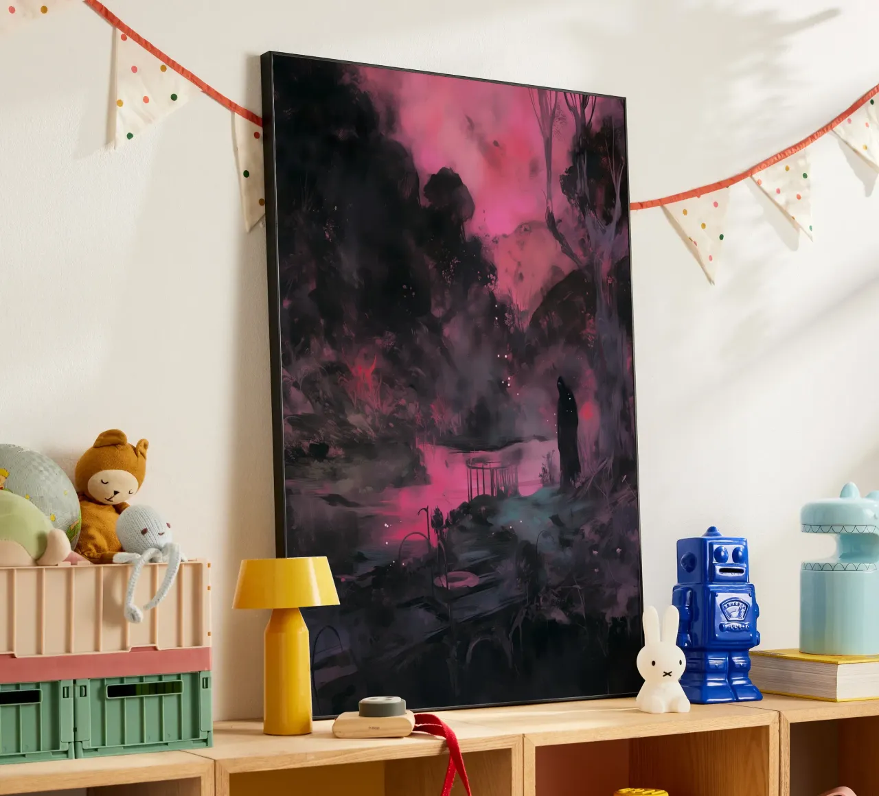 Dark Bloom No 07 alluminio dibond da treechild