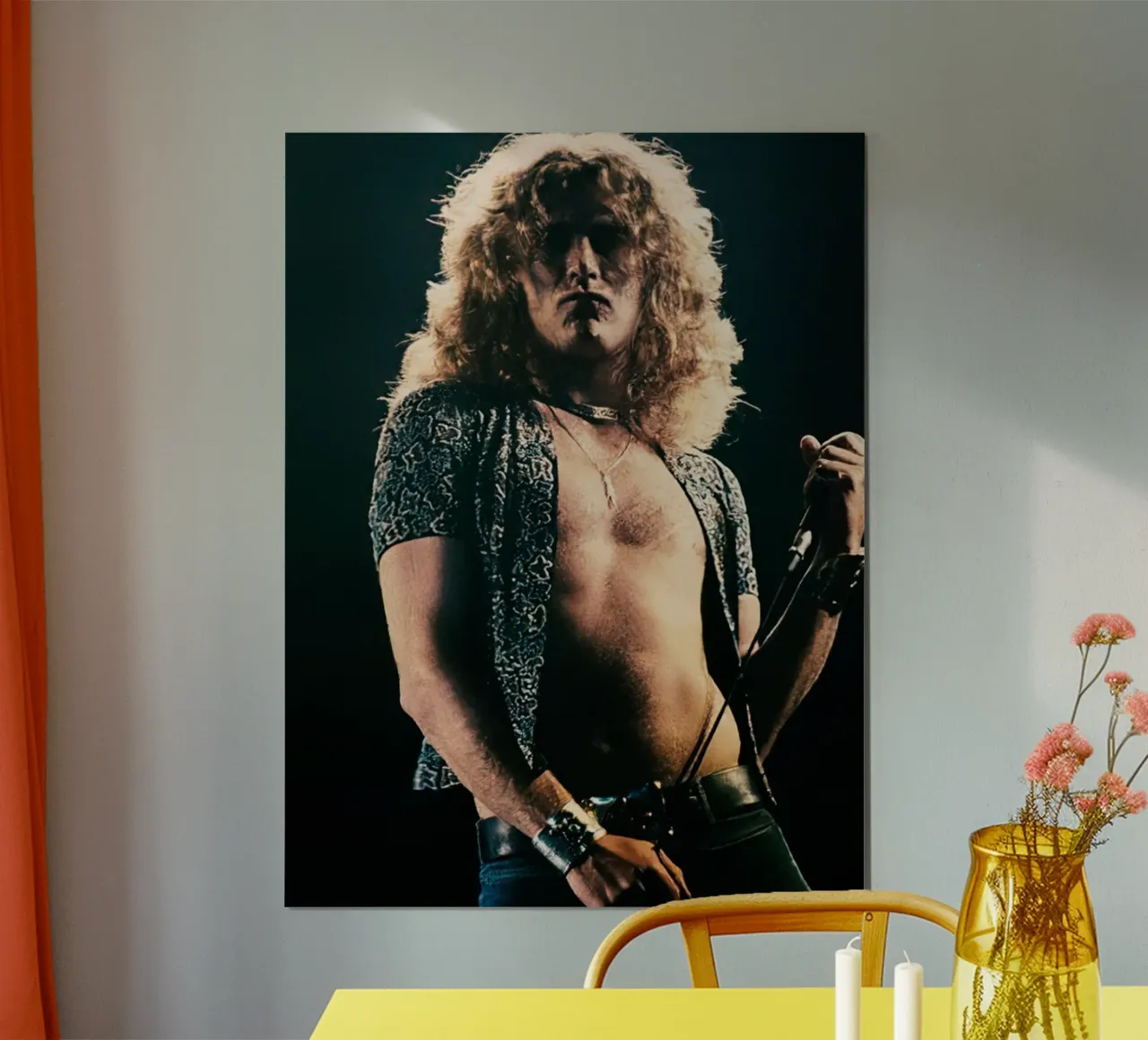 Led Zeeplin poster con telaio in plastica da Musadad Shop