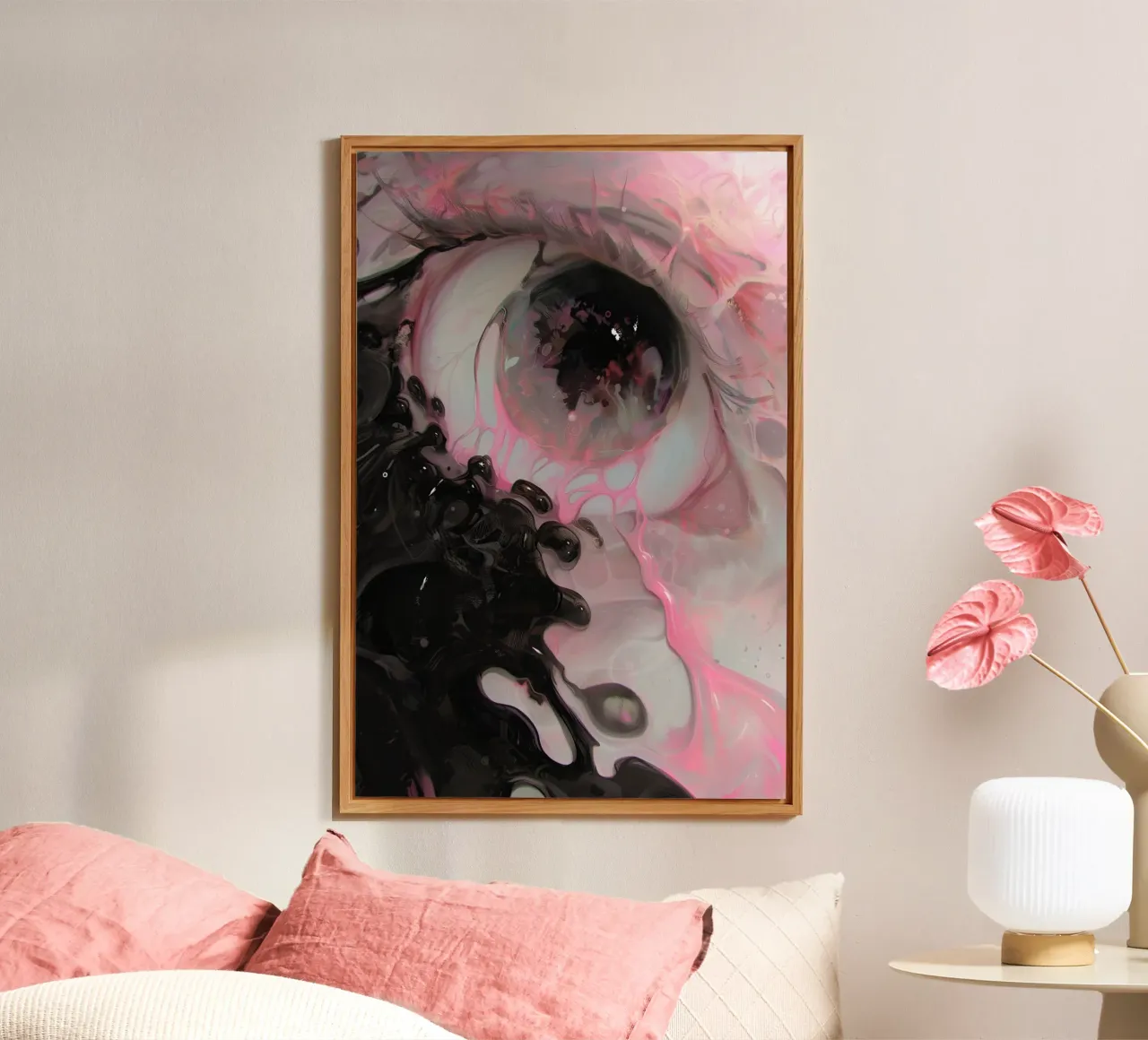 Dark Bloom No 08 alluminio dibond da treechild