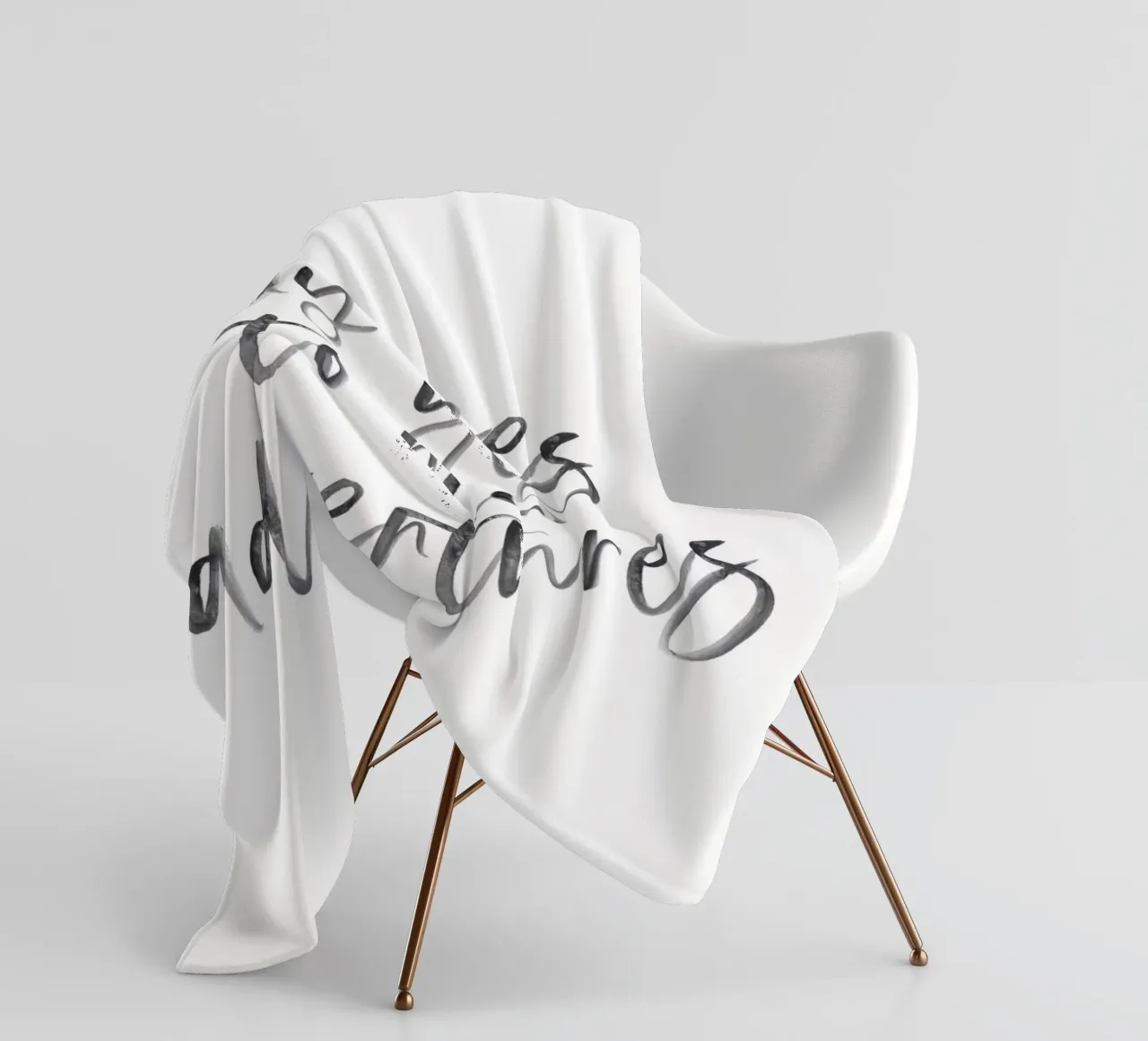 Motivationskunst - Sag ja zu neuen Abenteuern Fleecedecke von Whole©
