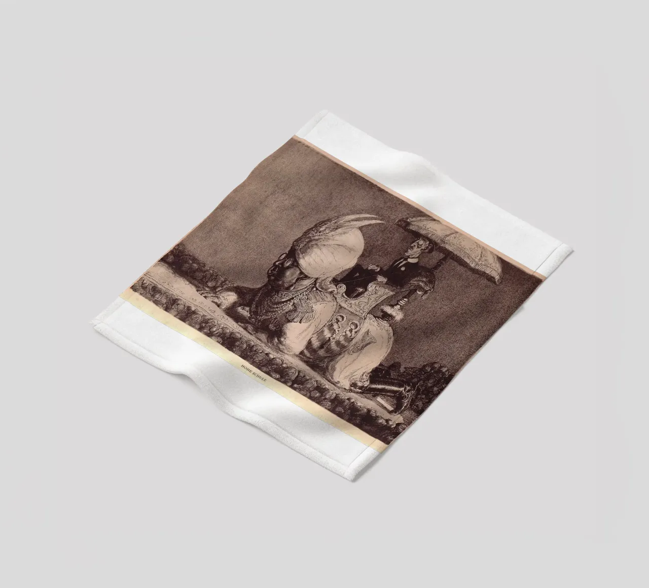 Il Re - Paul Weber coperta in pile da Art In The Sky