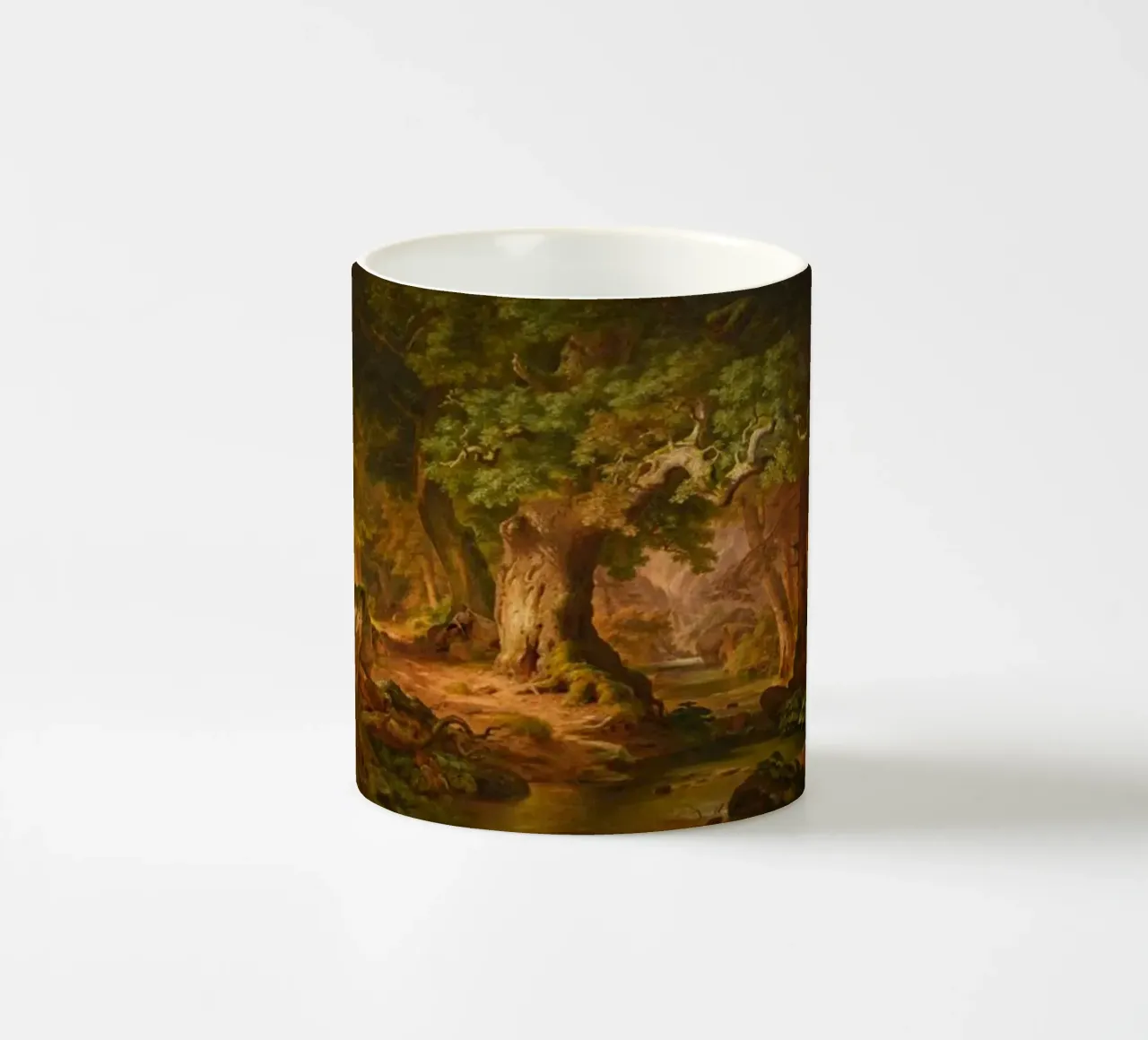 Soli nella foresta - Paul Weber tazza in ceramica da Art In The Sky