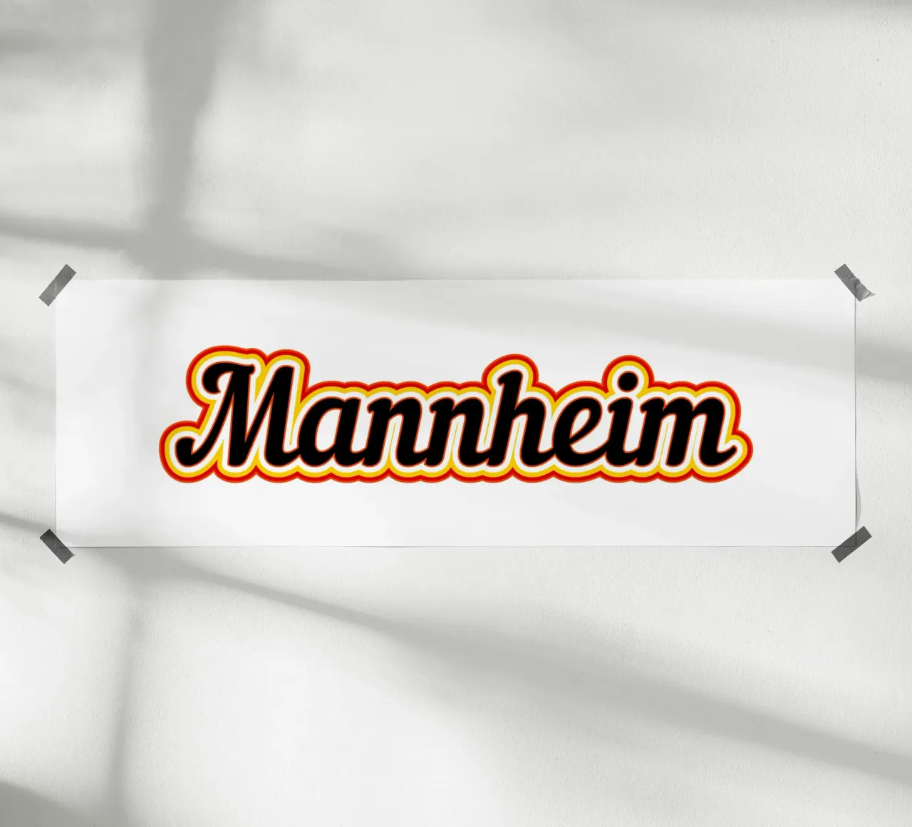 Etichetta di Mannheim poster da Mariel Toigo