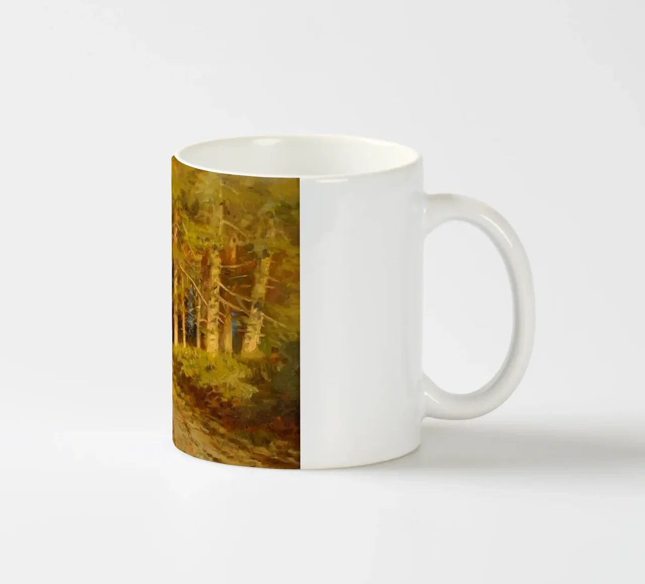 Contadini nella foresta - Paul Weber tazza in ceramica da Art In The Sky