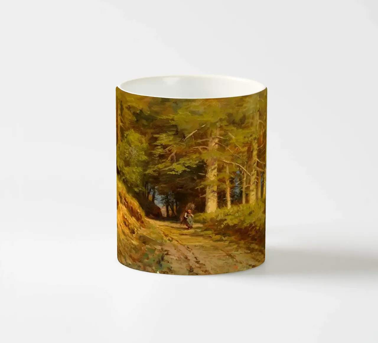 Contadini nella foresta - Paul Weber tazza in ceramica da Art In The Sky