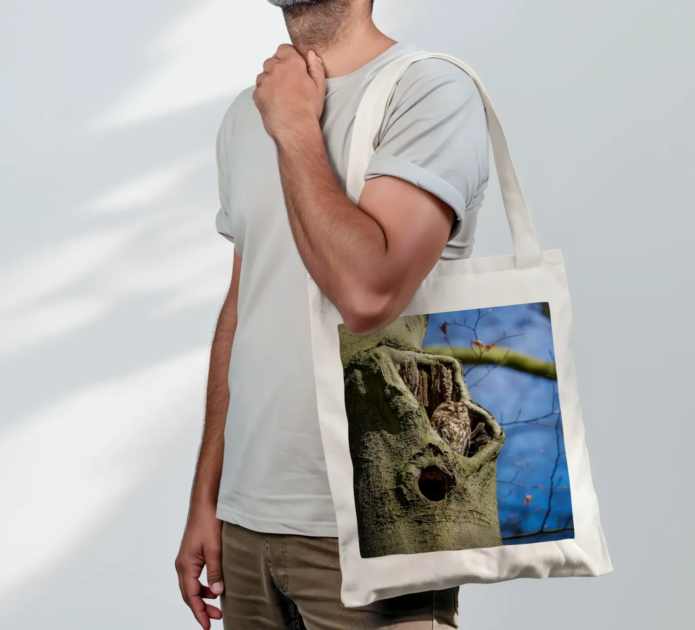 Allocco borsa in juta da Tom's Wildlife