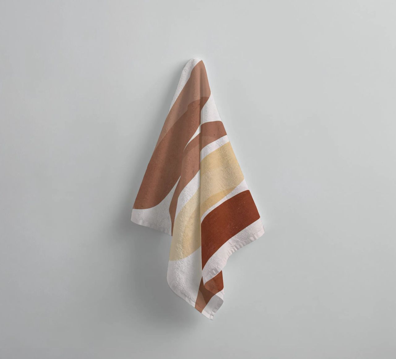 abstract minimal 7 towel by ThingDesign