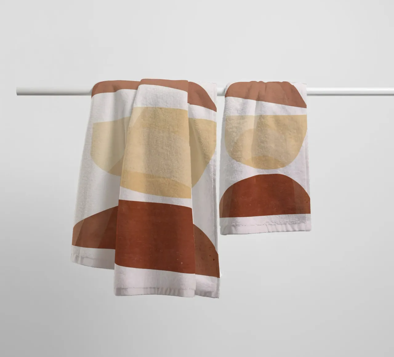 astratto minimo 7 asciugamano da bagno da ThingDesign