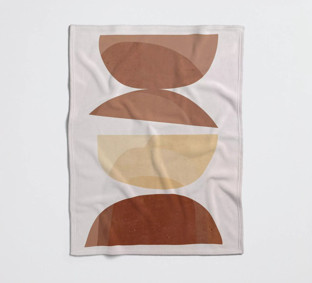 astratto minimo 7 coperta in pile da ThingDesign