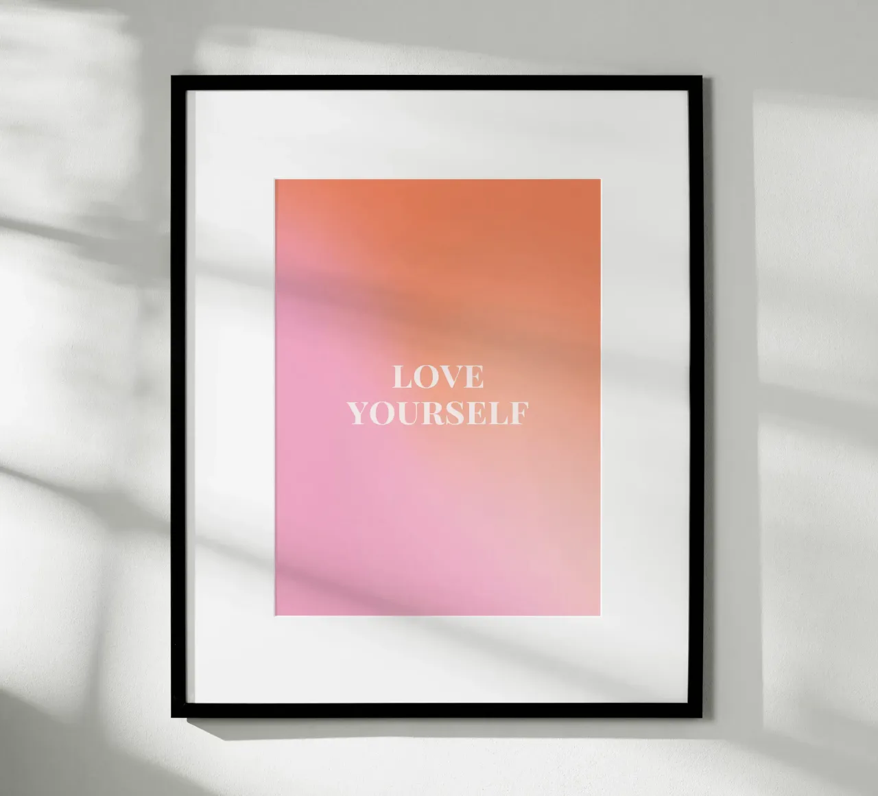 Love yourself poster da lucky club