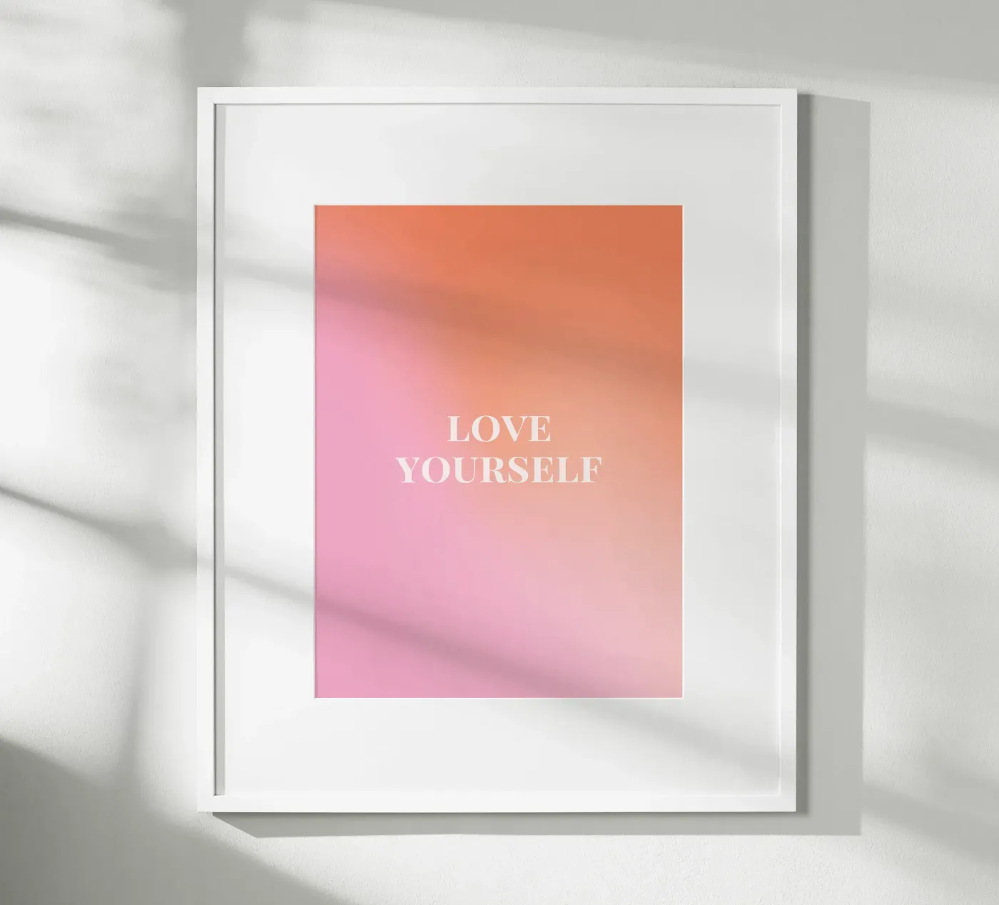 Love yourself poster da lucky club