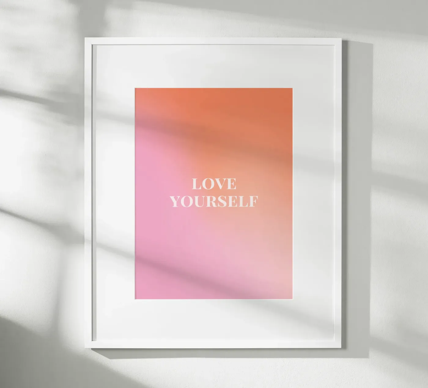 Love yourself poster da lucky club