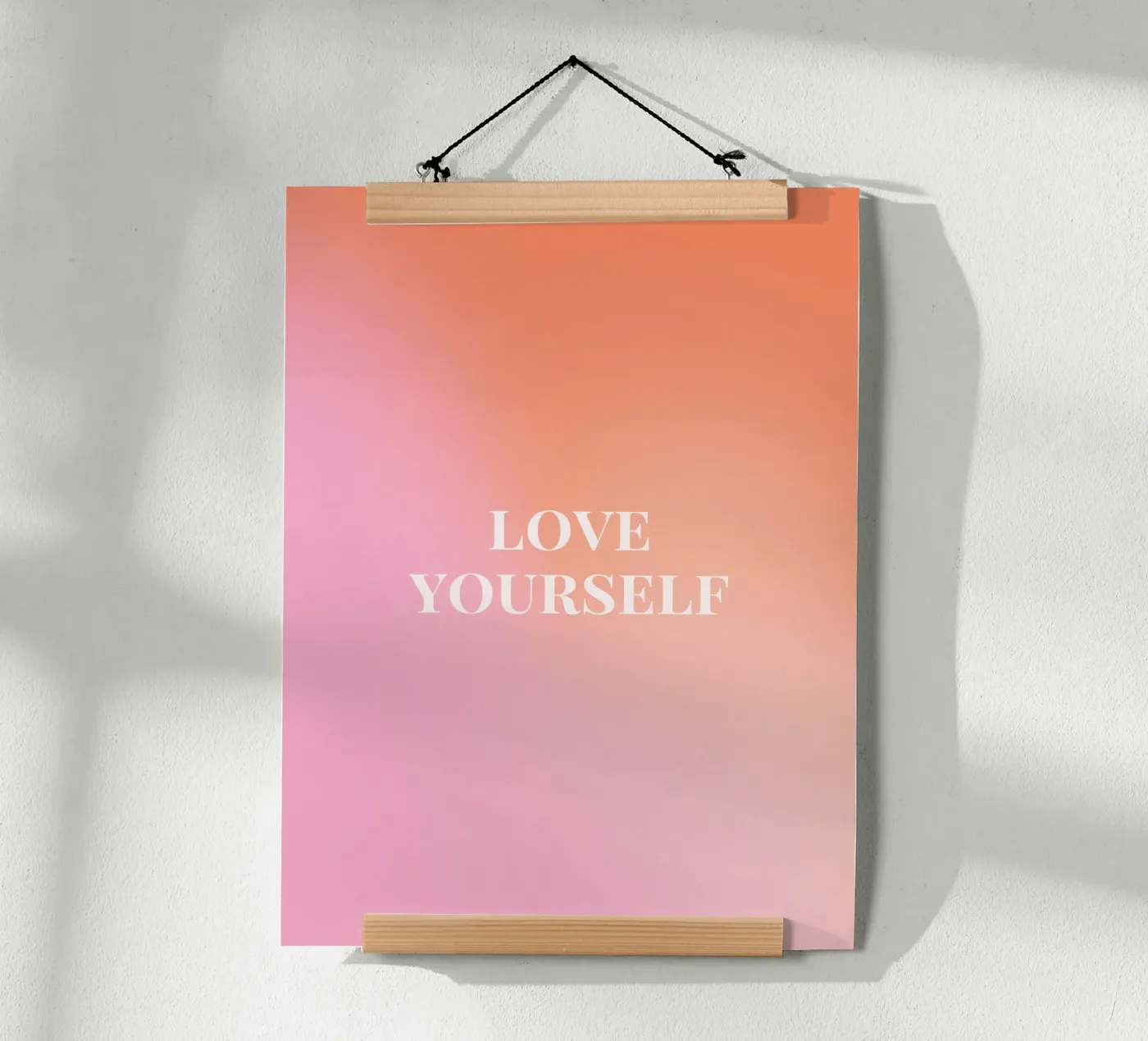 Love yourself poster da lucky club