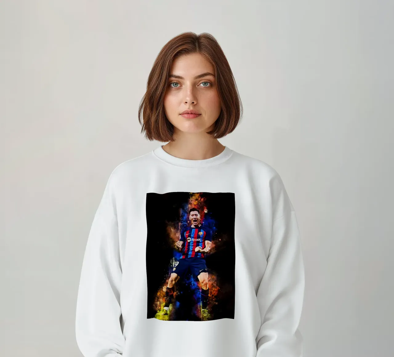 Robert Lewandowski felpa da MasterInkArt