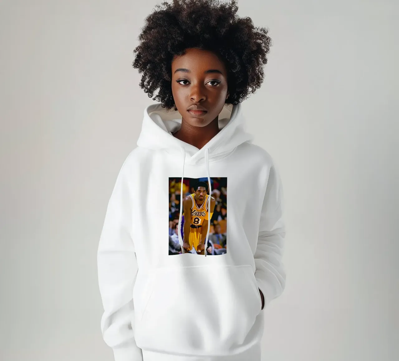 Kobe Bryant segna 60 PUNTI felpa con cappuccio da FAKE ARTWORK STORE