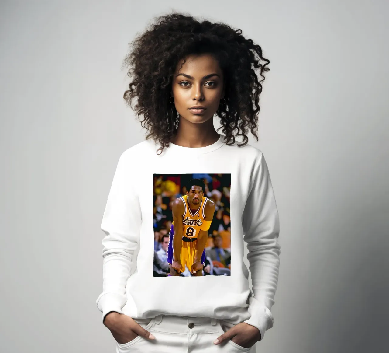 Kobe Bryant segna 60 PUNTI felpa da FAKE ARTWORK STORE