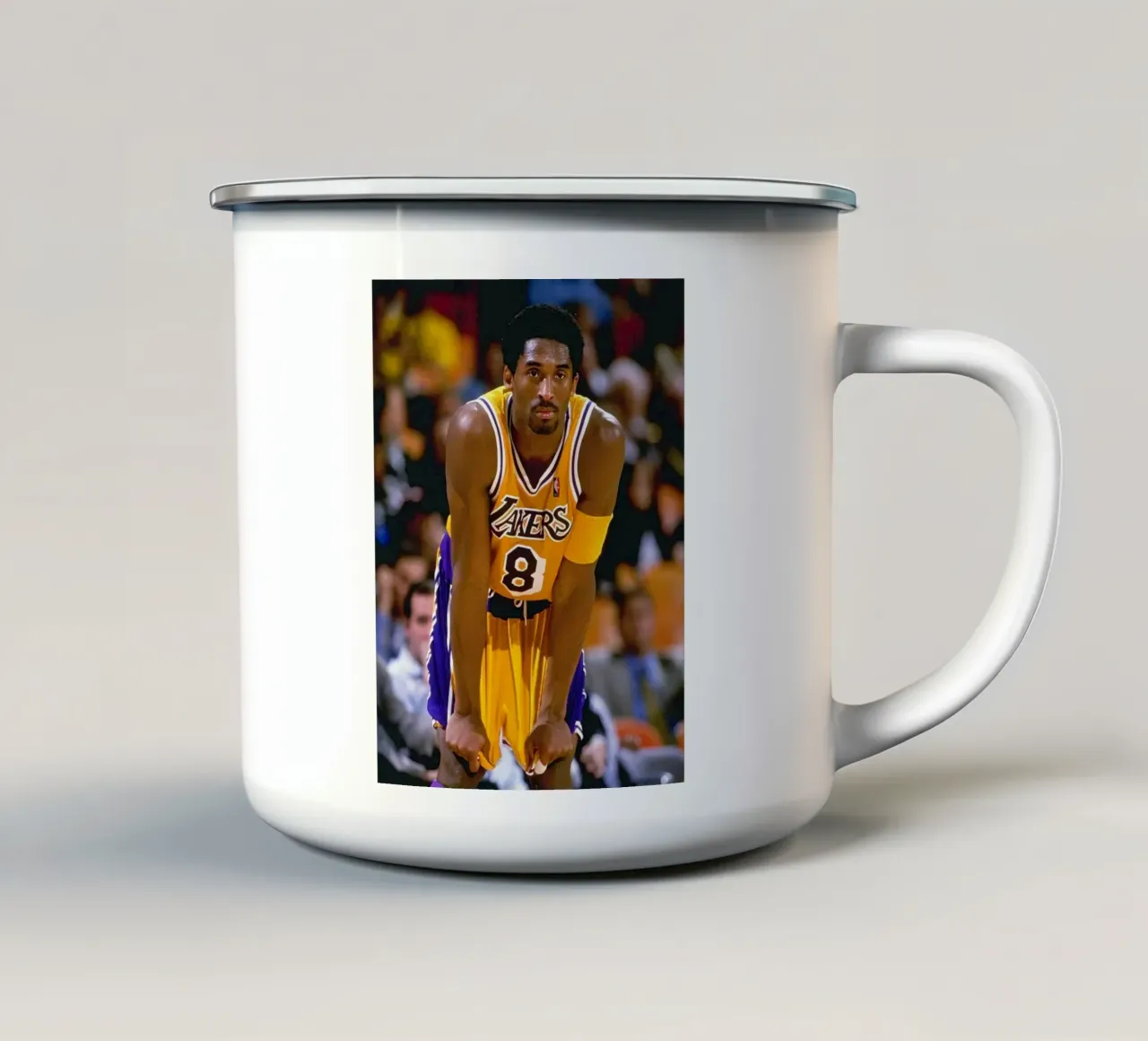 Kobe Bryant segna 60 PUNTI tazza in smalto da FAKE ARTWORK STORE