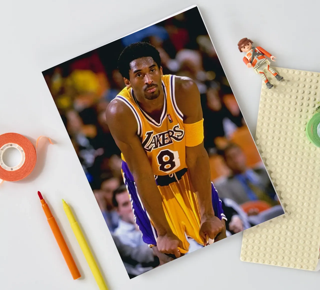 Kobe Bryant scores 60 POINTS notebook by FAKE ARTWORK STORE