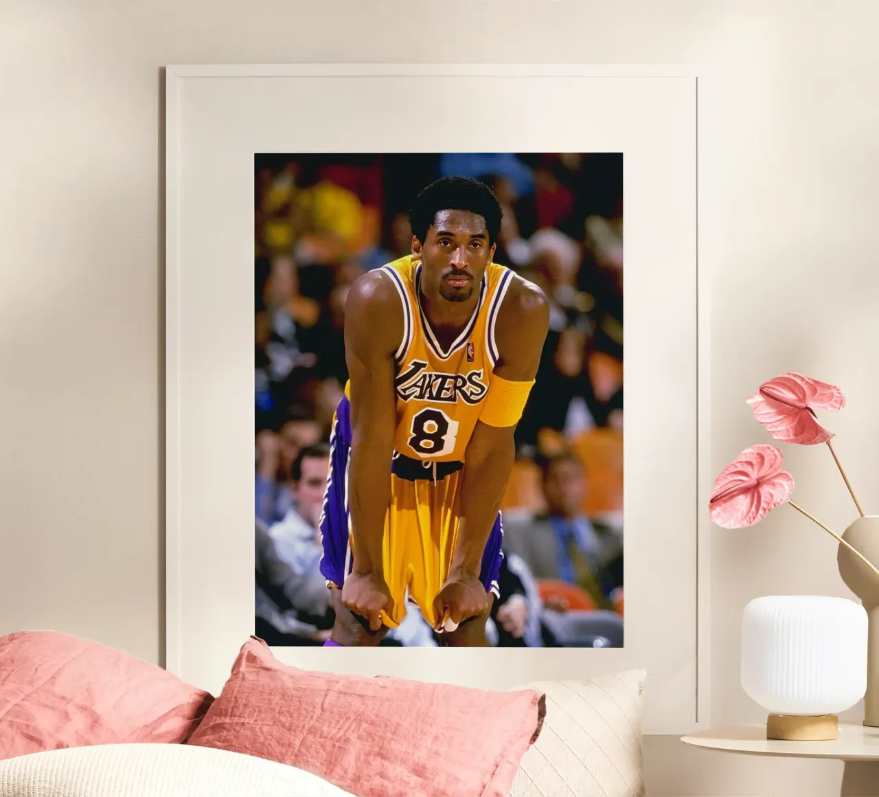 Kobe Bryant segna 60 PUNTI poster da FAKE ARTWORK STORE