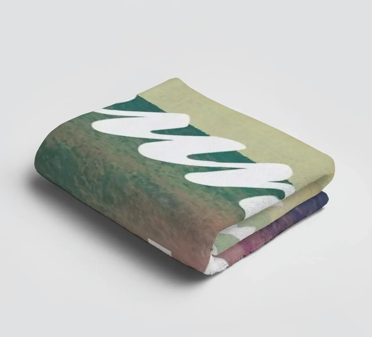 Going Home towel by Vintage Skies