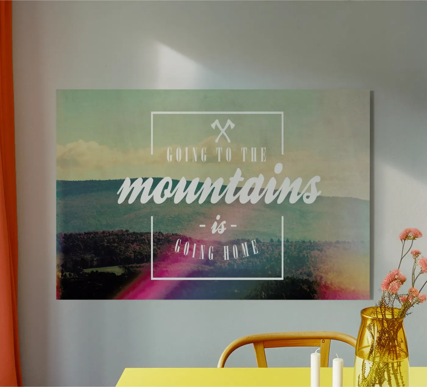 Going Home acrylic glass by Vintage Skies