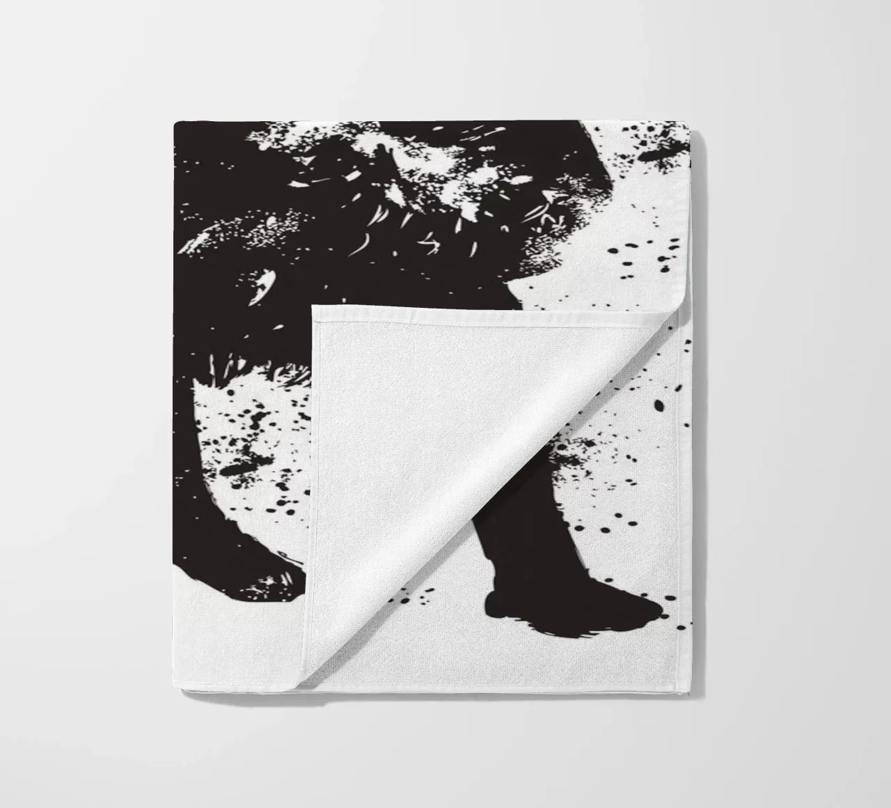 Wet Dog beach towel by Balazs Solti