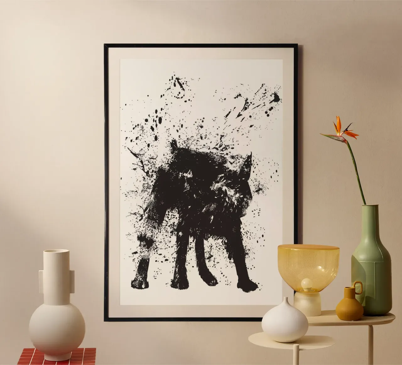 Wet Dog carta hahnemühle da Balazs Solti