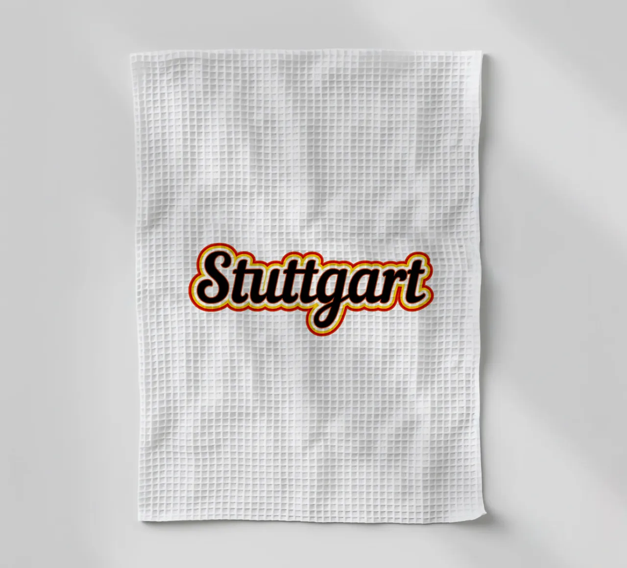 Label de Stuttgart torchon de Mariel Toigo