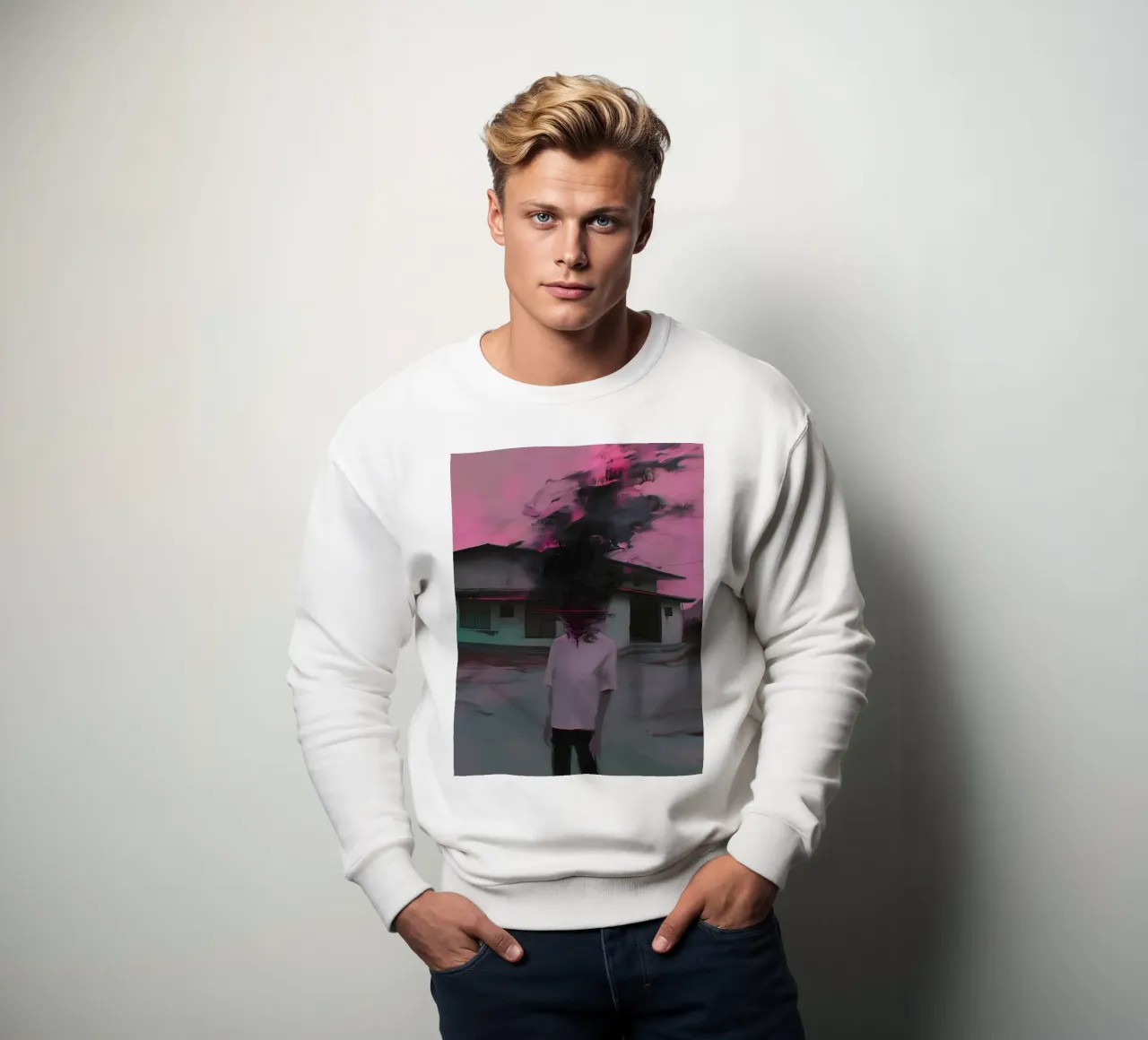 Dark Bloom No 09 sweatshirt van treechild