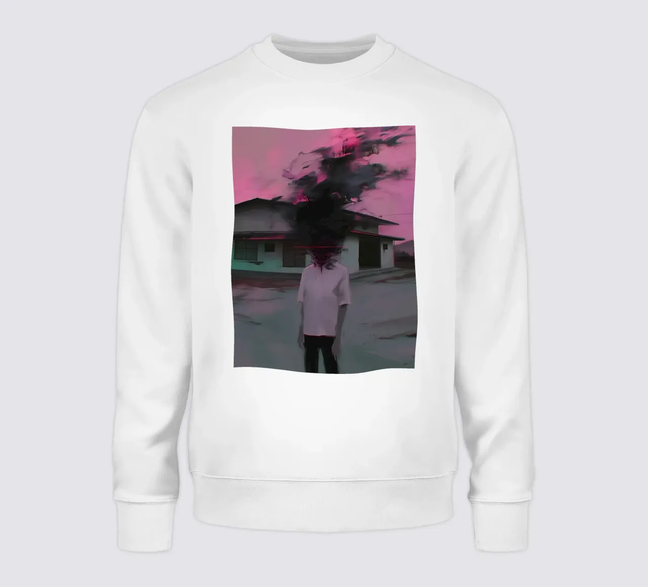 Dark Bloom No 09 sweatshirt van treechild