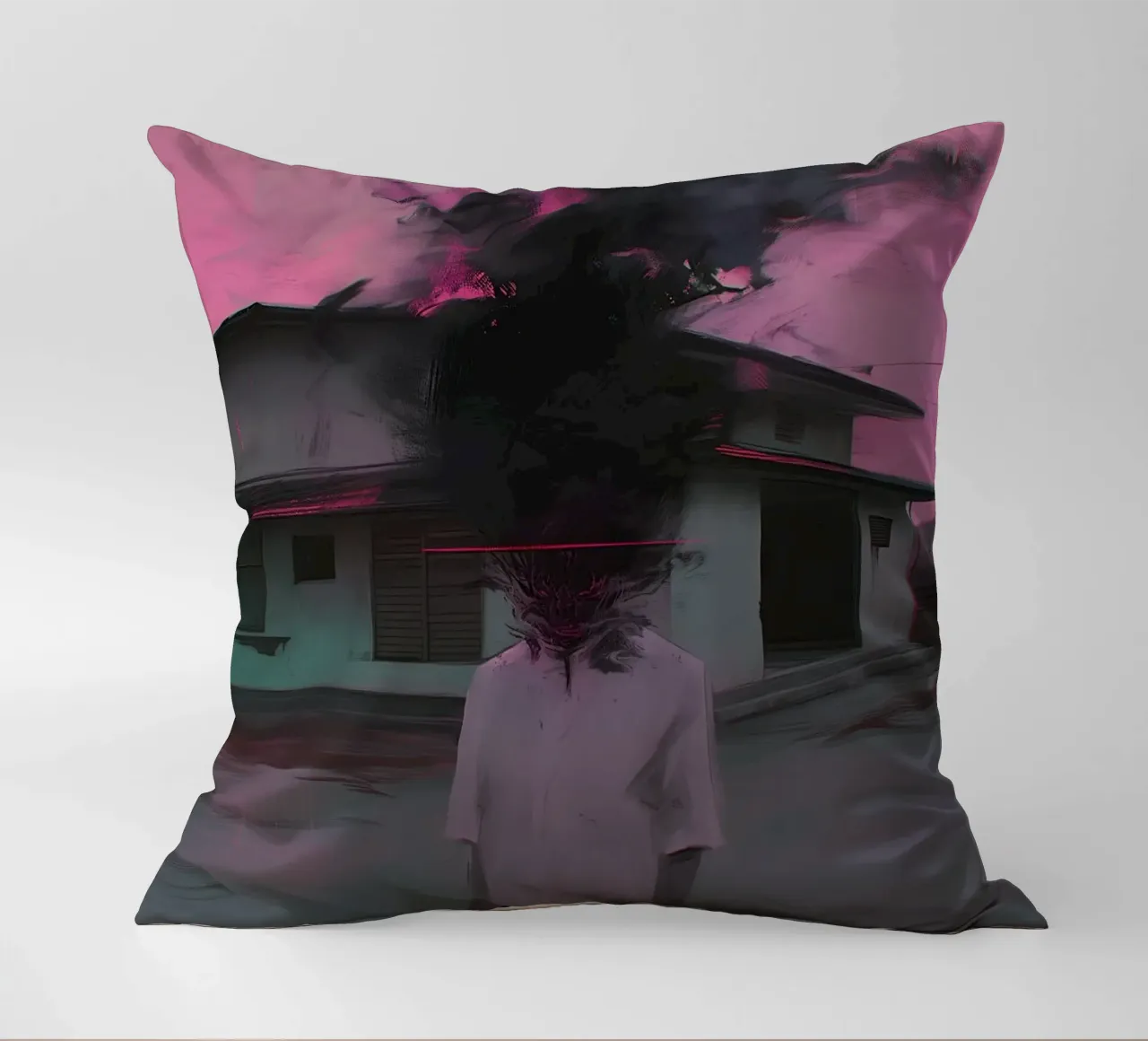 Dark Bloom No 09 cuscino da treechild
