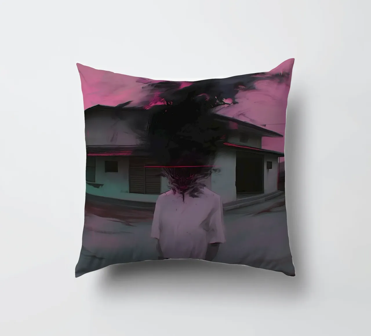 Dark Bloom No 09 cuscino da treechild