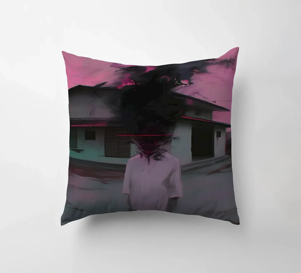 Dark Bloom No 09 cuscino da treechild