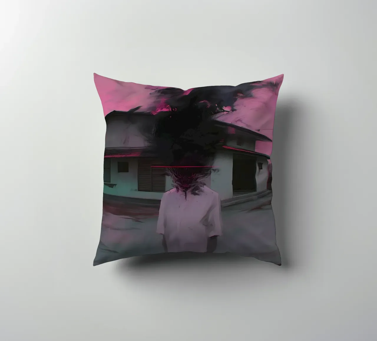 Dark Bloom No 09 cuscino da treechild
