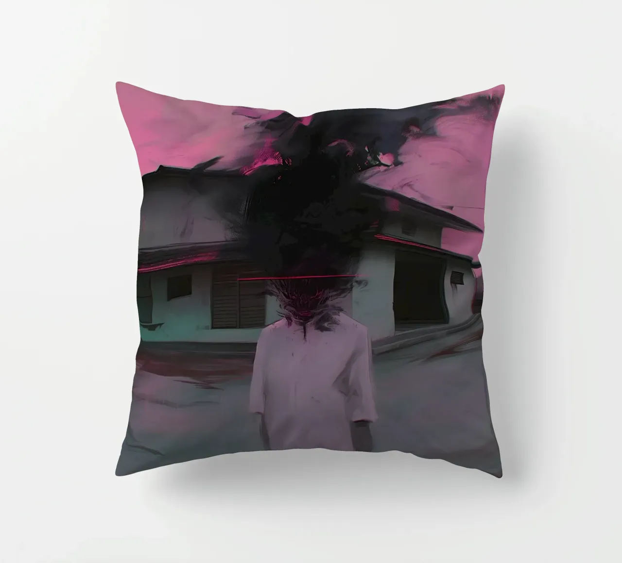 Dark Bloom No 09 cuscino da treechild