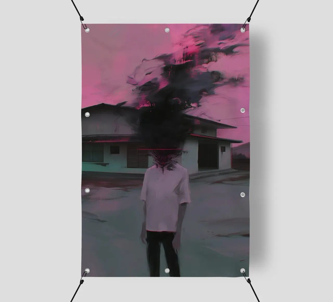 Dark Bloom No 09 telo in pvc da treechild