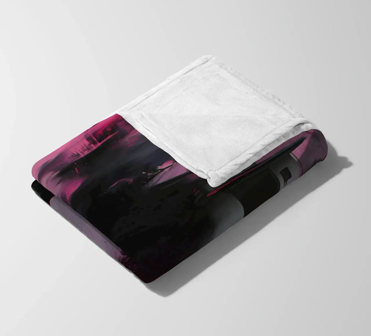 Dark Bloom No 09 coperta in pile da treechild