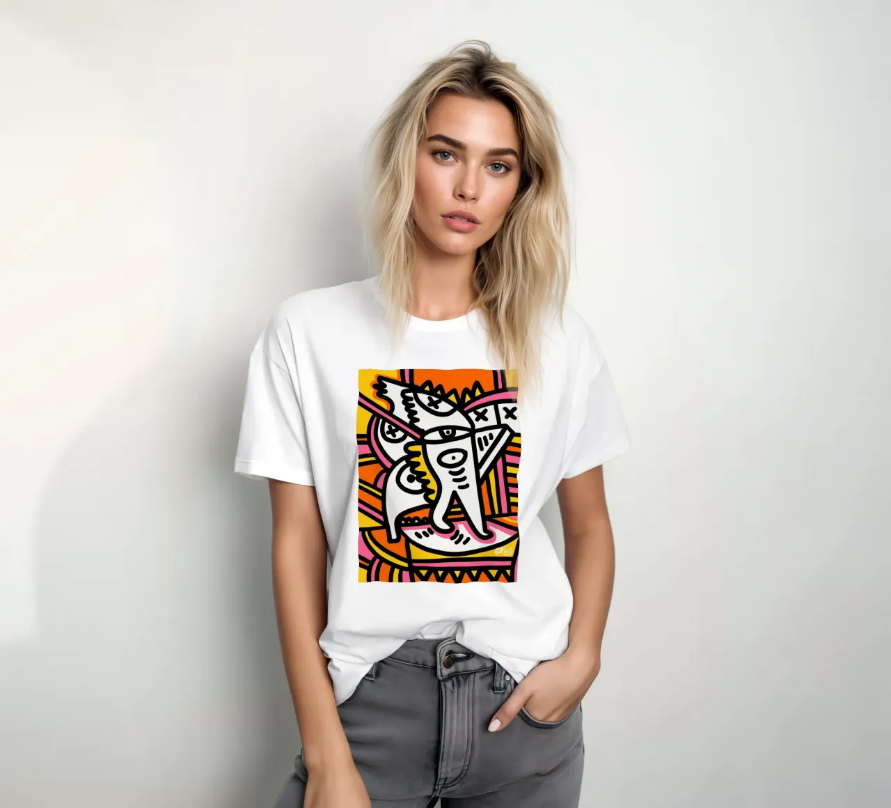 L'osservatore di colori t-shirt da Signorino