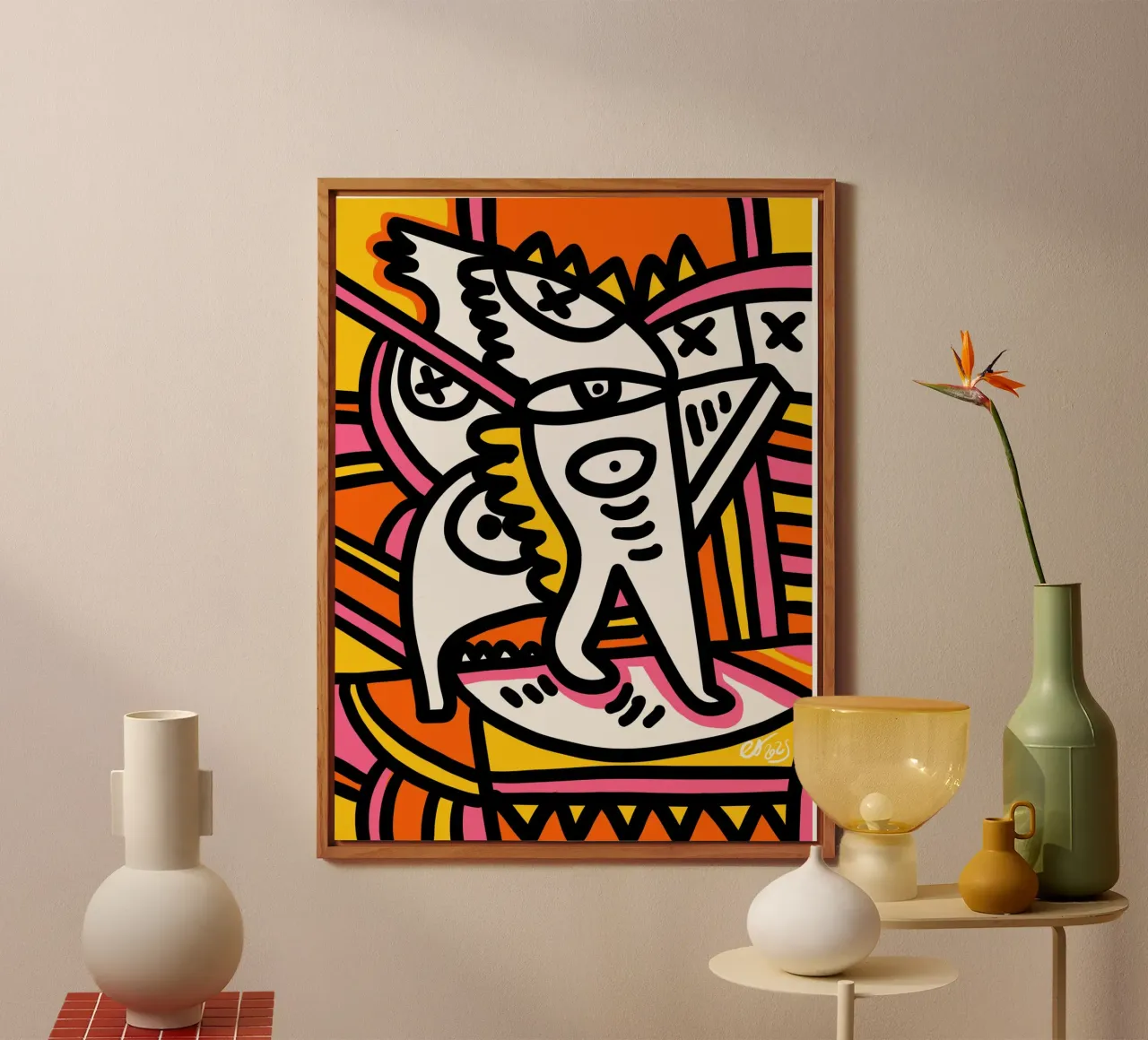 L'osservatore di colori alluminio dibond da Signorino