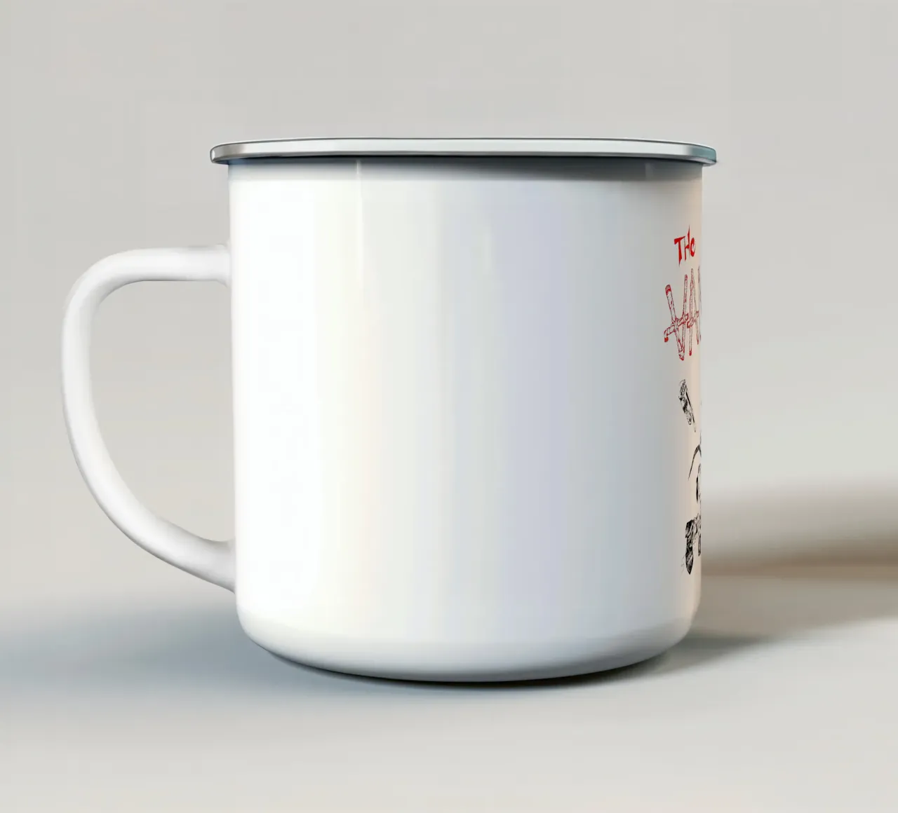 Maglietta Punk Mouse Essential tazza in smalto da mannys_artt