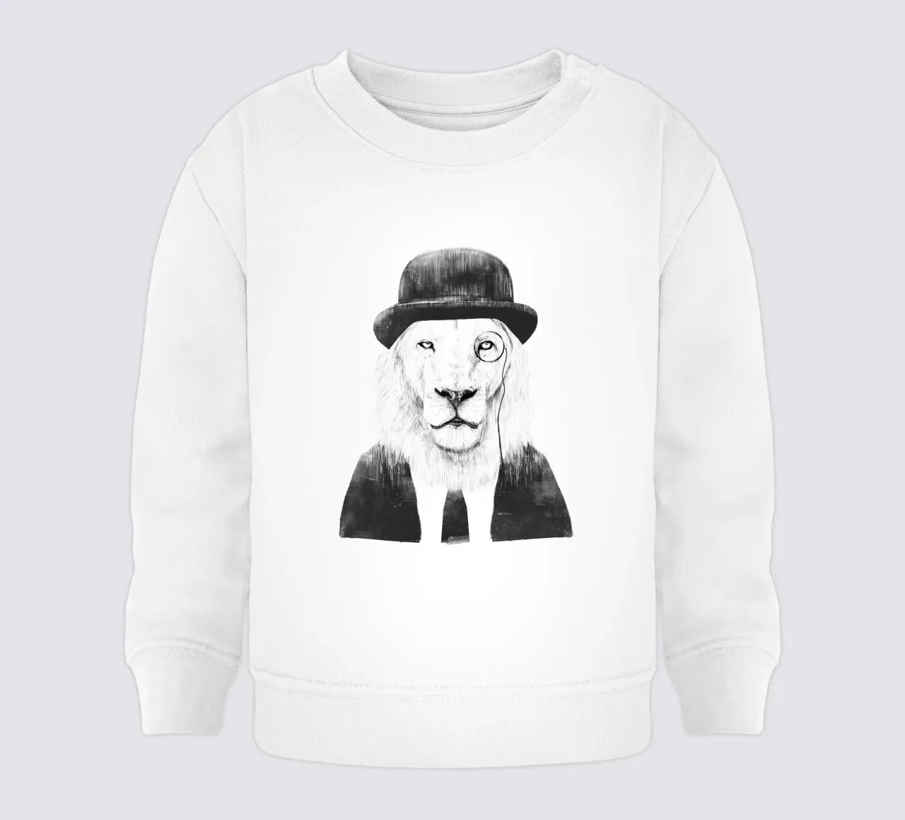 Sir Lion felpa neonato da Balazs Solti