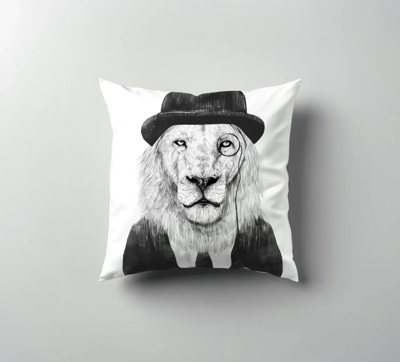 Sir Lion cuscino da Balazs Solti