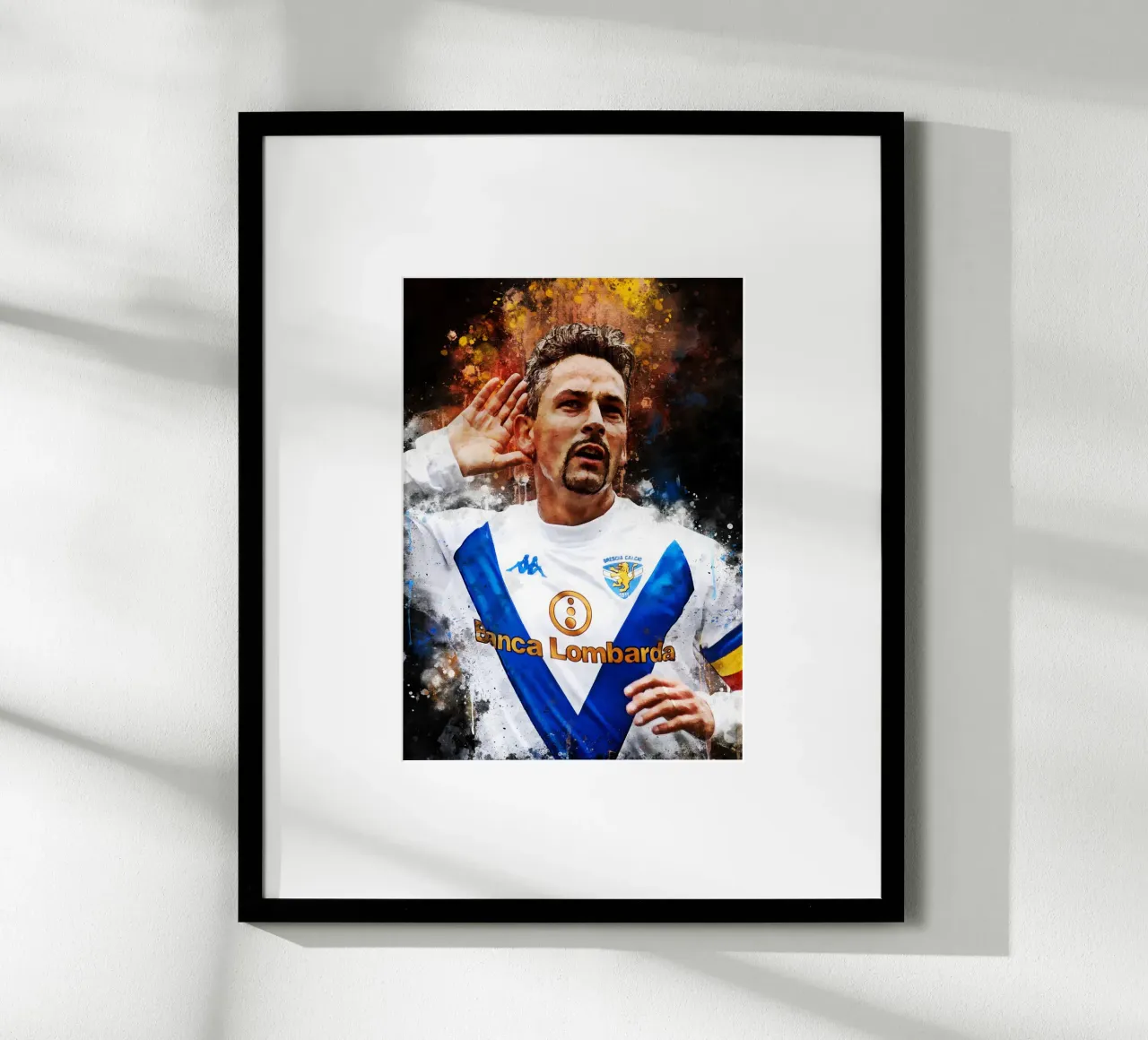 Roberto Baggio poster da MasterInkArt