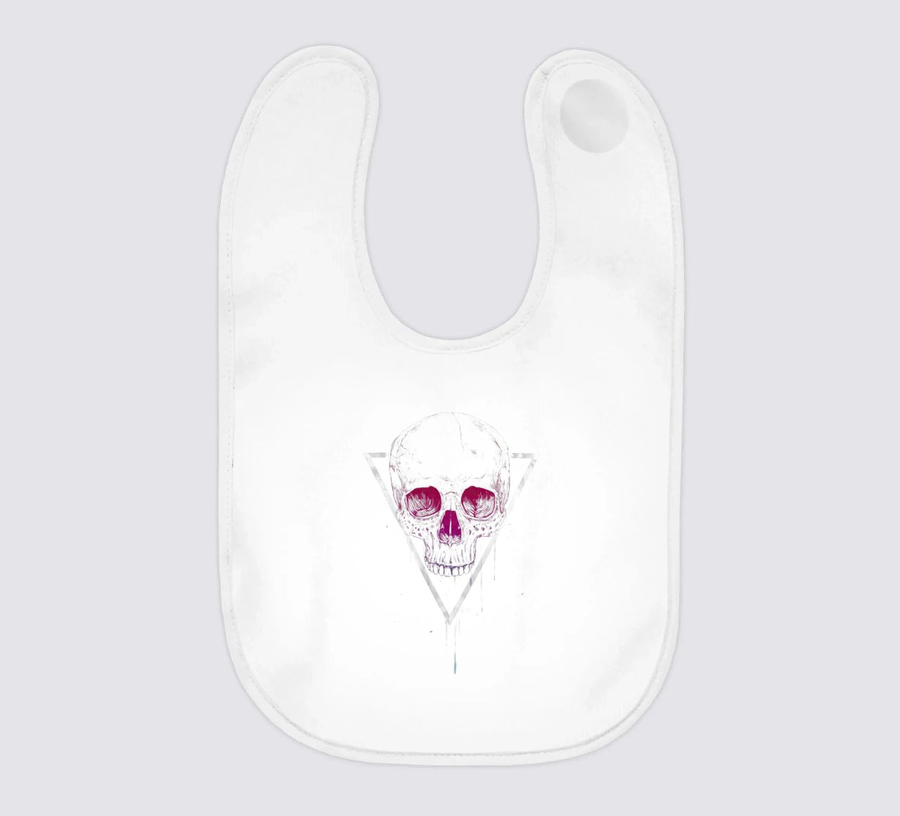 Skull in a triangle bavaglino da Balazs Solti