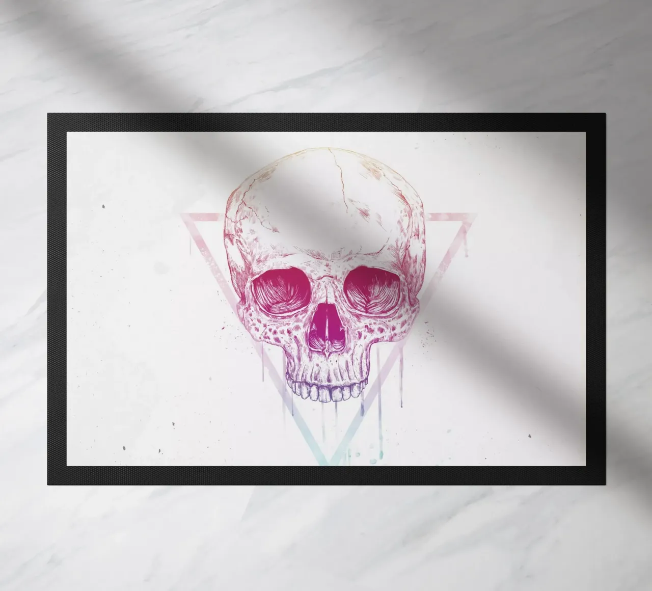 Skull in a triangle zerbino da Balazs Solti