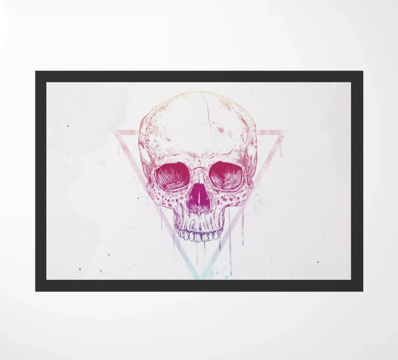 Skull in a triangle zerbino da Balazs Solti